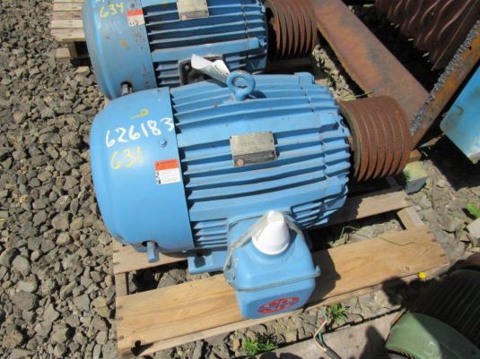 US AC Motor, 30HP, 1188 RPM