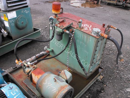 15HP Hydraulic Unit with 16â€ X 34â€ X 24â€ Reservoir