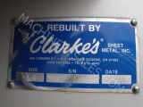 Clarkes Sheet Metal Fan,  Size 36-4 CBI-4 Fan