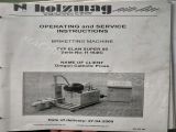 Holzmag Briketting/Fire Log Machine,Type Elan Super 60 Briketting/Fire Log Machine