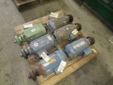 5 HP, 3600 RPM, Saw Arbor Motors with collars and nuts