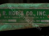 R. Hoe Circle Saw Sharpener, Model 103 Manual Circle Saw Sharpener