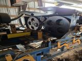 Used Baker Model C- 6” wide x 12” high capacity 4 Head Horizontal Resaw Line