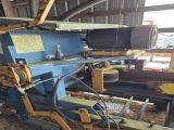 Used Baker Model C- 6” wide x 12” high capacity 4 Head Horizontal Resaw Line