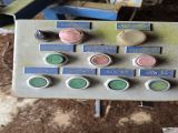 Used Baker Model C- 6” wide x 12” high capacity 4 Head Horizontal Resaw Line
